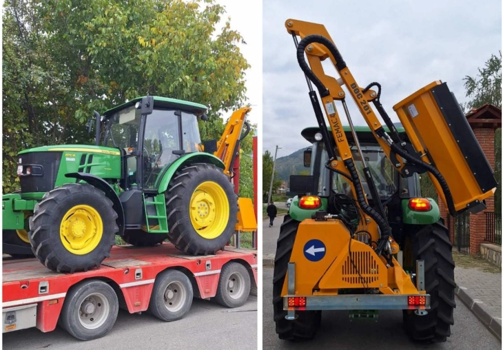 Четири милиони денари за Општина Виница од Министерството за локална самоуправа за набавка на комунална механизација и  опрема