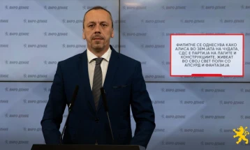 Петрушевски: СДС е партија на лагите и конструкциите, живеат во свој свет полн со апсурд и фантазија