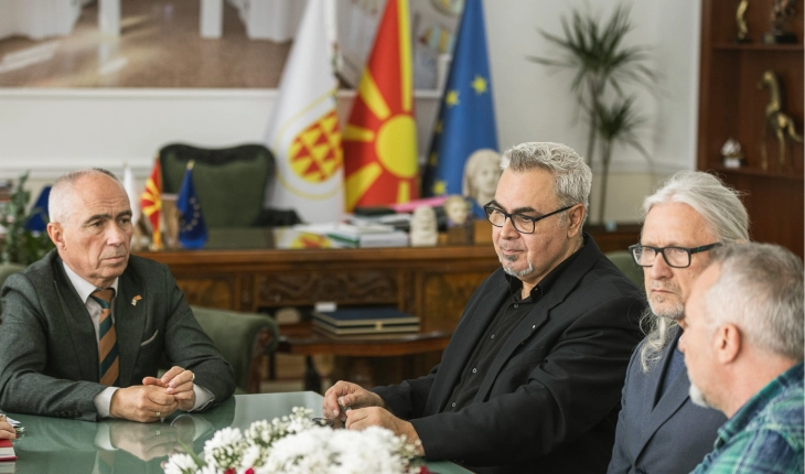 Градоначалникот Тони Коњановски приреди прием за организаторите на „Џез фактори фестивал“