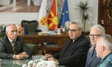 Градоначалникот Тони Коњановски приреди прием за организаторите на „Џез фактори фестивал“