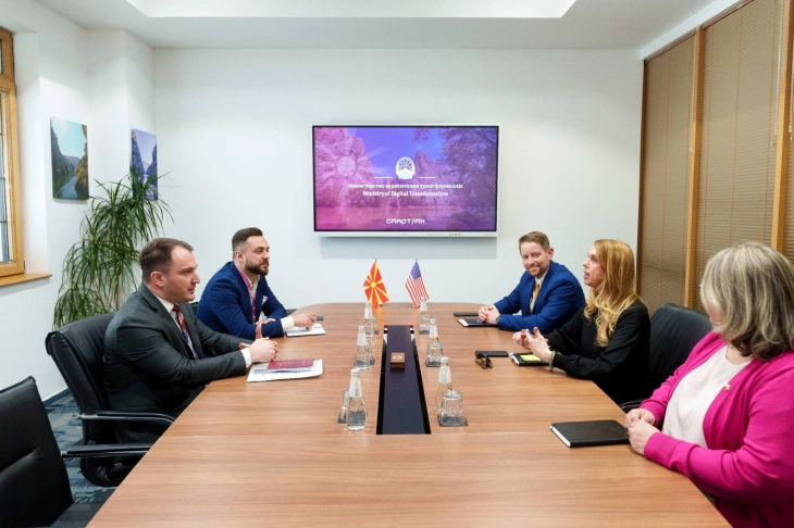 Takim Andonovski - Varns: Thelimi i bashkëpunimit me SHBA-në në sajber sigurinë dhe transformimin digjital