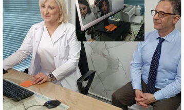 Ministri Aliu në Dibër e shënoi fillimin e pilot - projektit për telemjekësi në fushën e dermatovenerologjisë