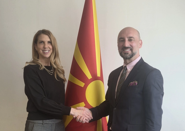 Средба Варнс - Савески: САД ќе продолжат да ги поддржуваат реформите кои придонесуваат за јакнење на јавнообвинителскиот систем