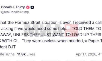 Trampi: NATO tani po ofron ndihmë, ata ishin të padobishëm kur ne kishim nevojë për ta