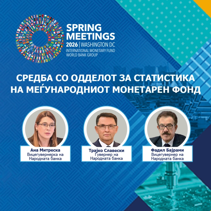 ММФ: Народната банка со нови достигнувања во статистиката