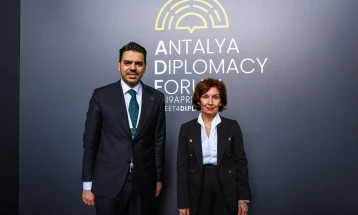 President Siljanovska-Davkova meets TIKA head Eren in Antalya