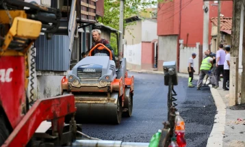 Меџити: Над 8 милиони денари инвестиција за улицата 157