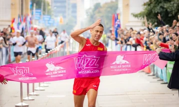 Ивановски втор низ целта на маратонот во Белград