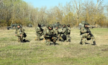 Во Штип почнува оценувањето на Лесната пешадиска баталјонска група во рамки на вежбата „Блесок 26“