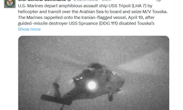 САД запленија брод под иранско знаме во близина на Ормуз, Техеран вети одговор