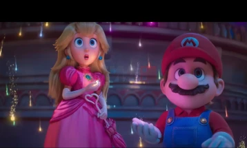 „Супер Марио Гакаксија“ - филмот ја задржува водечката позиција на бокс-офис листата на Северна Америка