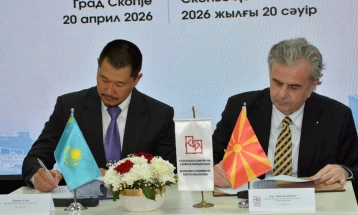Macedonia and Kazakhstan sign two agreements on strengthening economic cooperation
