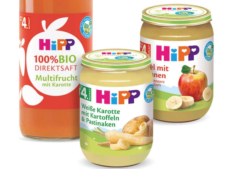 Производителот на храна за бебиња „HiPP“ соопшти дека е цел на обид за изнуда