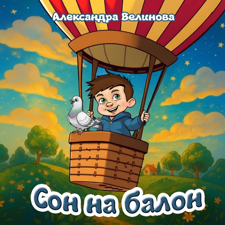 Објавена илустрирана книга за деца „Сон на балон“ од Александра Велинова