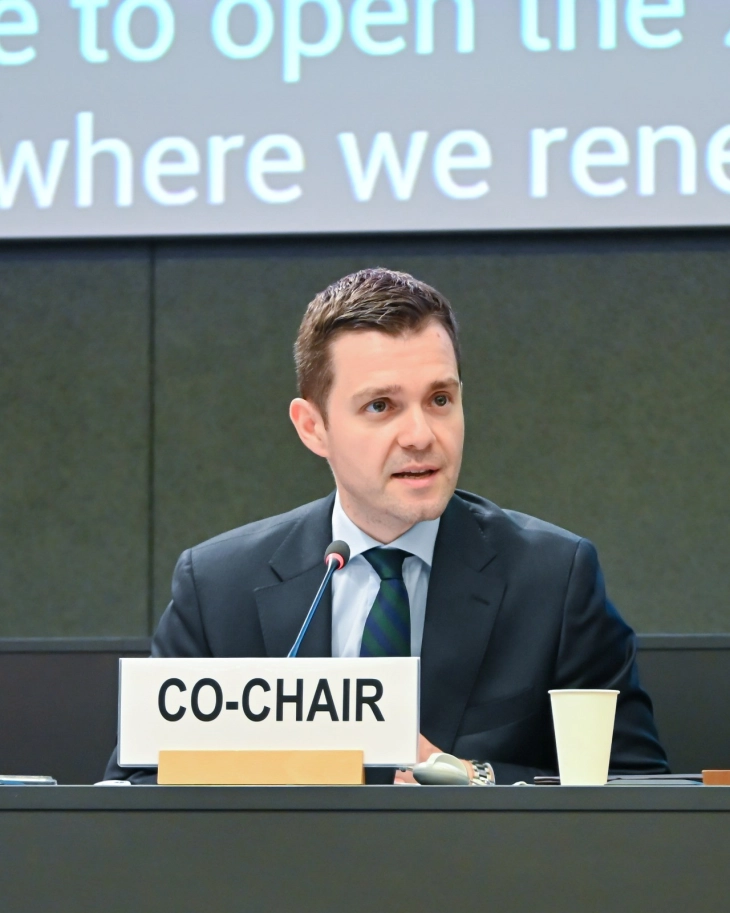 Министерот Муцунски копретседаваше со Регионалниот форум за одржлив развој за UNECE регионот во Женева