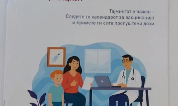 Едукативни кампањи за имунизација во училишта во Кисела Вода 