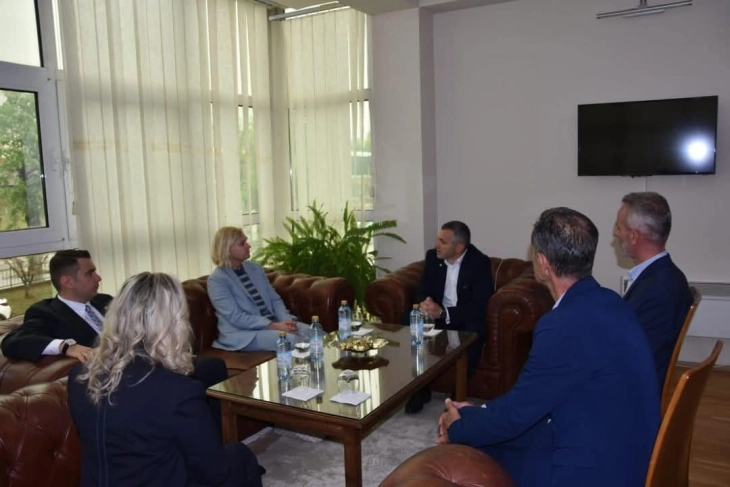 Амбасадорката на Норвешка Кристин Мелсом во посета на Дебар