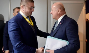 Mickoski to meet Austrian Chancellor Stocker, address business forum in Vienna